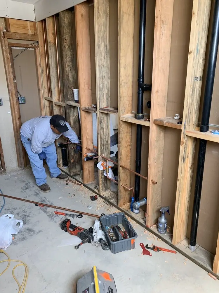 Commercial rough-in plumbing for Water Heater Replacement in Sandtown-Winchester